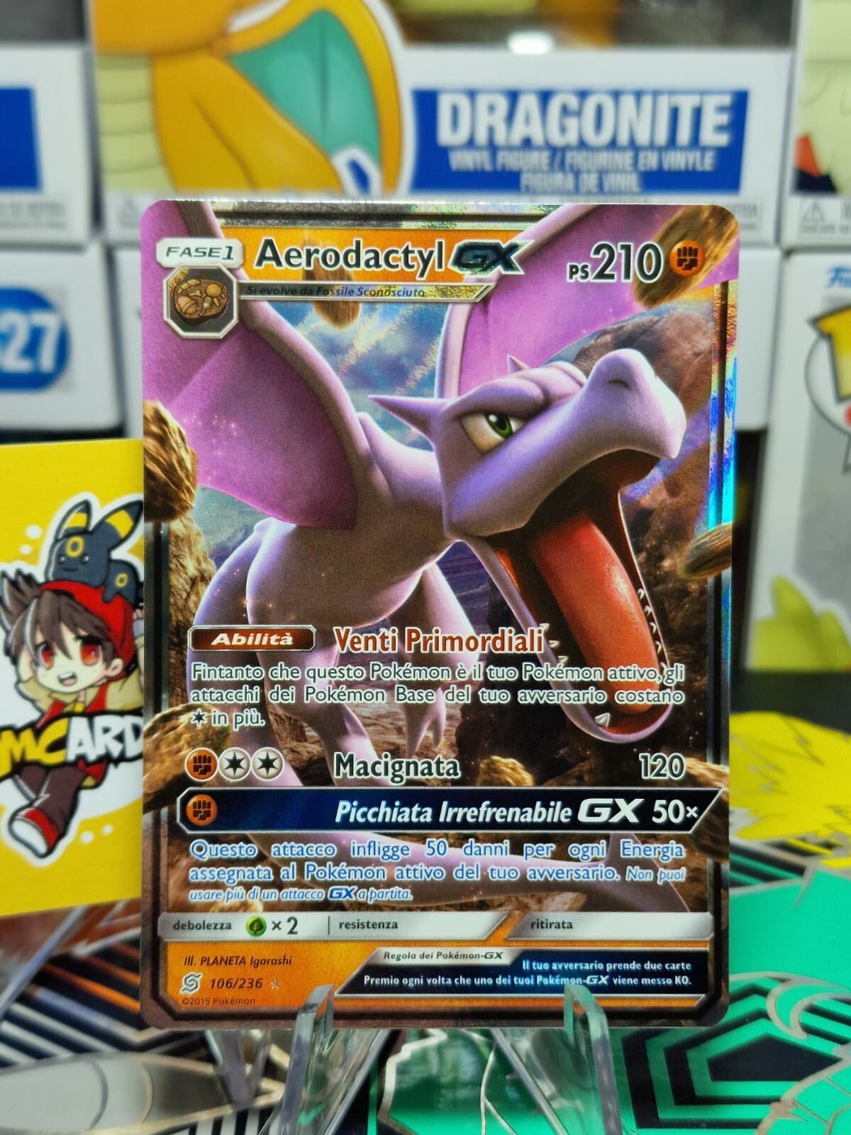 Pokemon Aerodactyl GX 106/236 | Sintonia Mentale Italiano