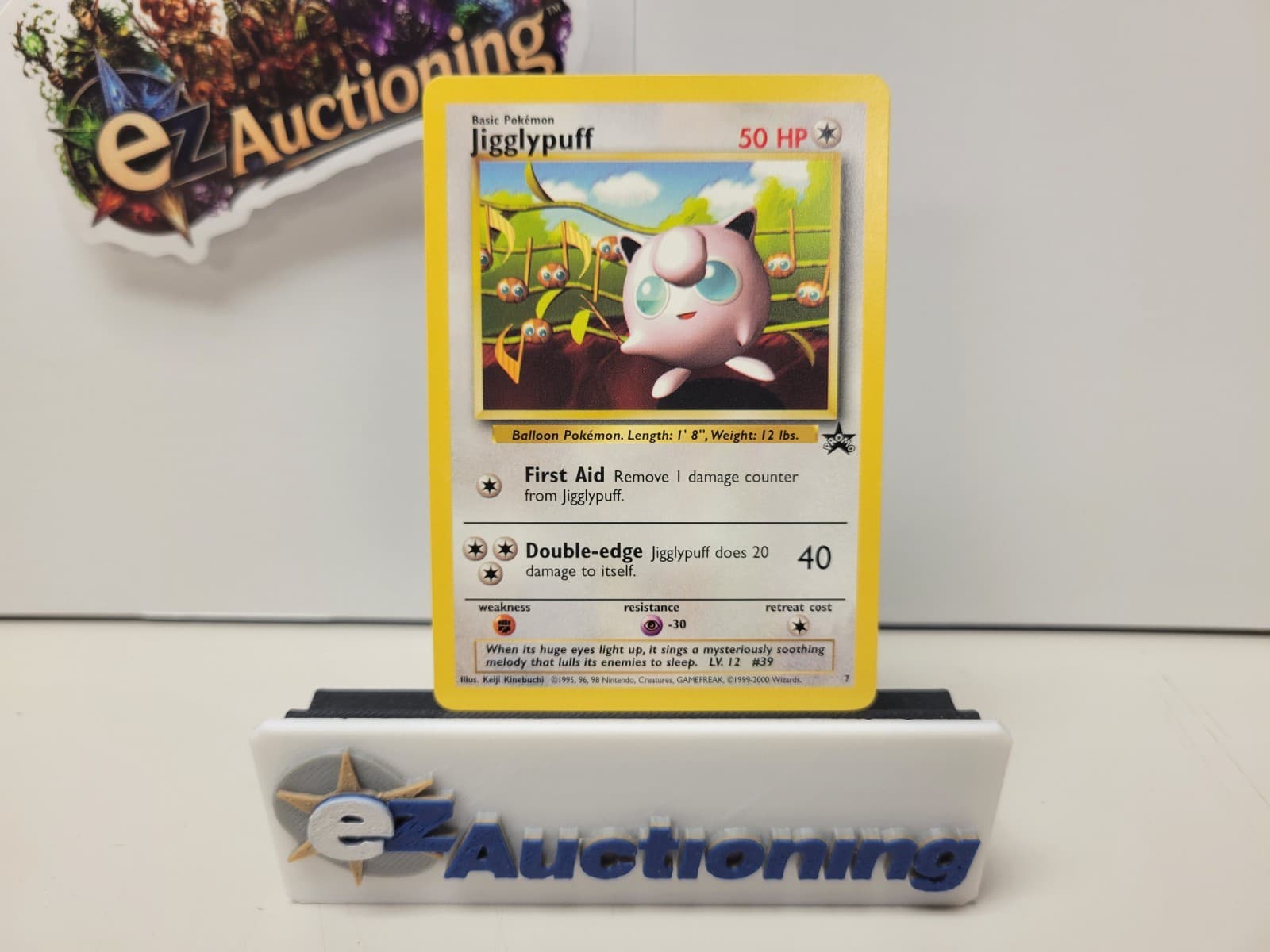 Pokemon TCG - Jigglypuff (Black Star) 7 WOTC Promo