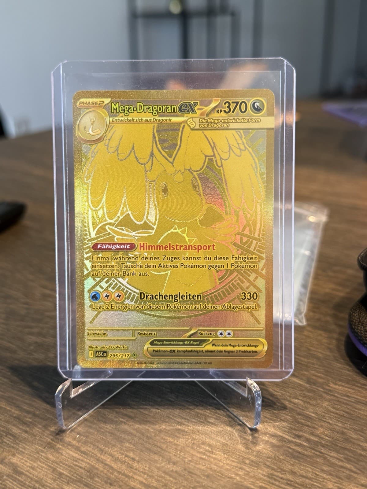 Pokémon TCG Mega-Dragoran ex 295/217 Erhaben Helden