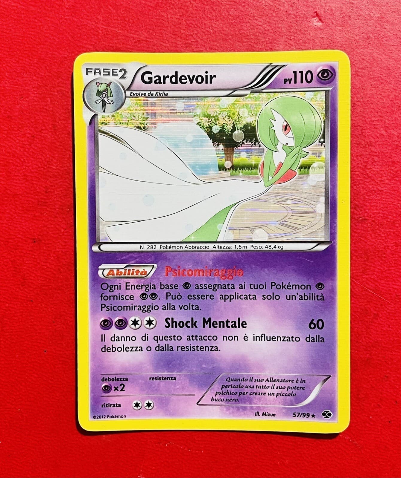 Lotto Carte Pokemon Gardevoir Destini Futuri Holo 57/99 Ita Rara