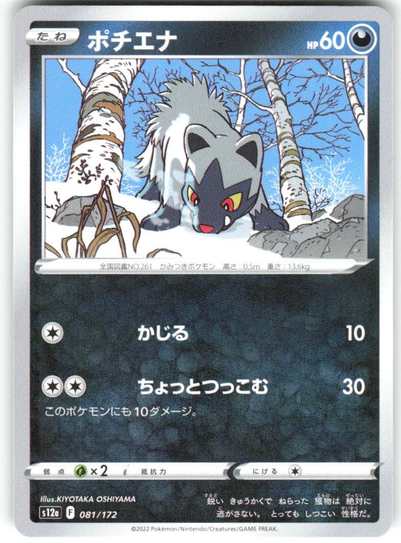 Poochyena 081/172 VSTAR Universe s12a NM Pokemon Card TCG Japanese