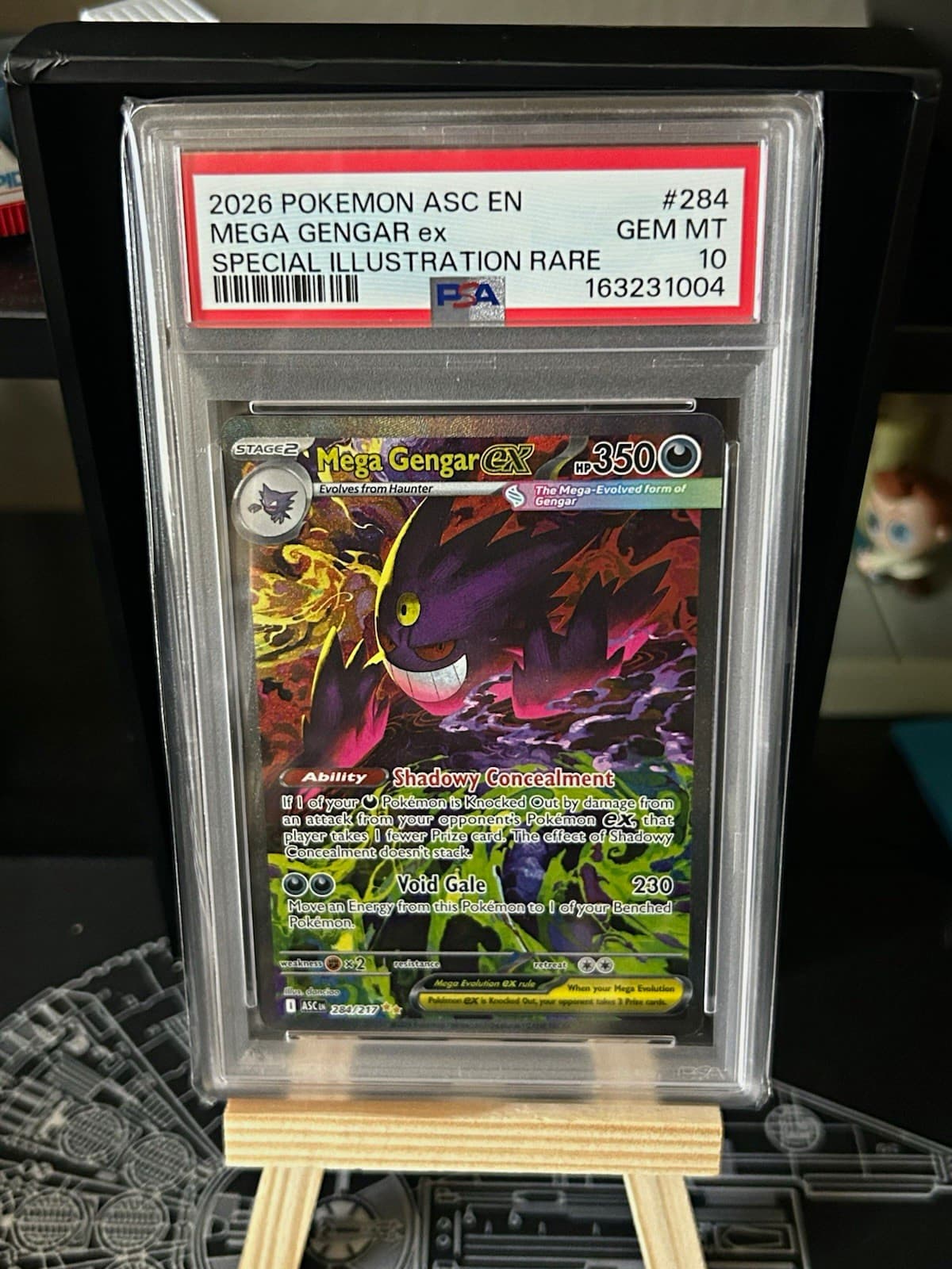 PSA 10 Pokemon TCG Mega Gengar ex 284/217 ASC EN Special Illustration Rare