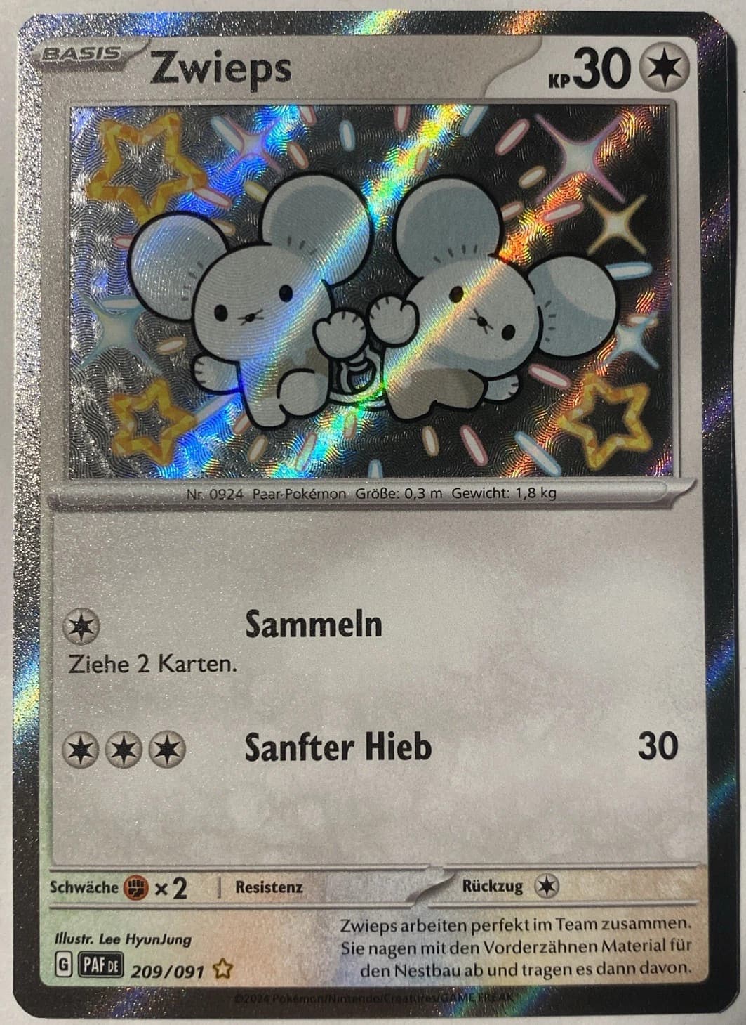 Pokémon TCG - DE - 209/091 Zwieps