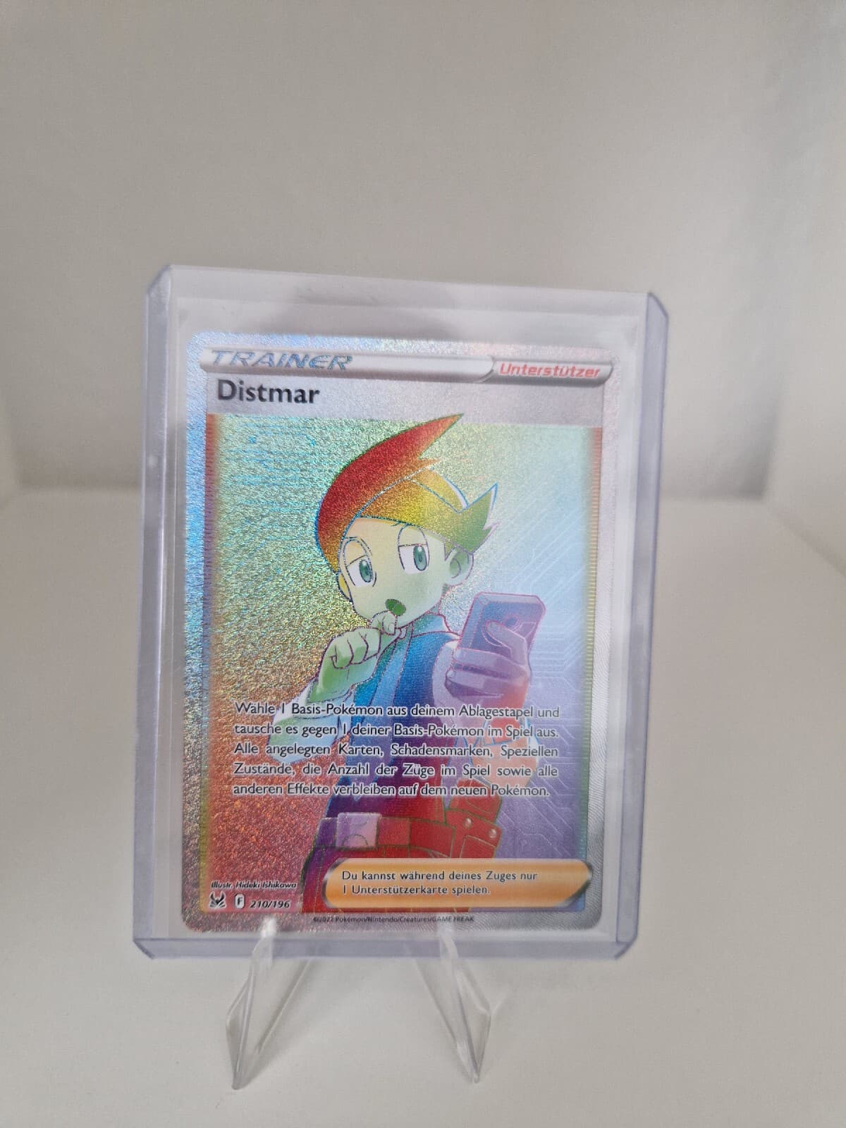 Pokemon - Distmar 210/196 - Verlorener Ursprung - Secret Rare - Rainbow - DE
