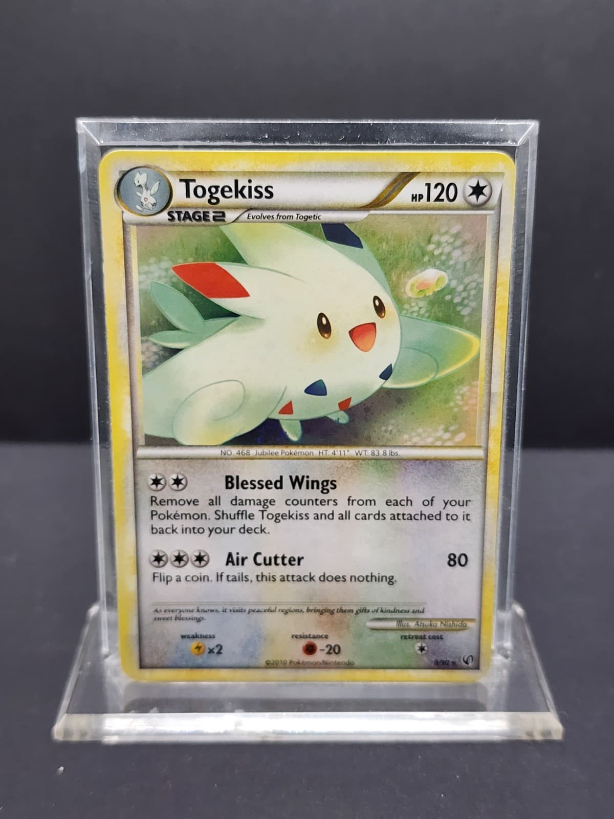 Pokemon Togekiss 9/90 HS Undaunted Holo NM Rare