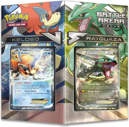 Battle Arena Decks: Keldeo EX vs Rayquaza EX — sealed Pokémon TCG product
