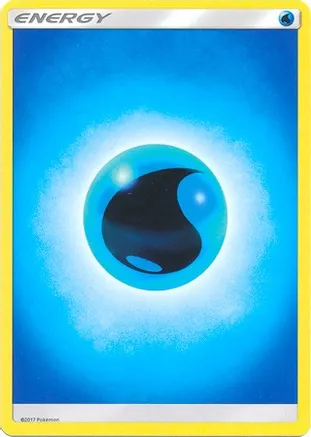Water Energy (2017 Unnumbered) — sealed Pokémon TCG product