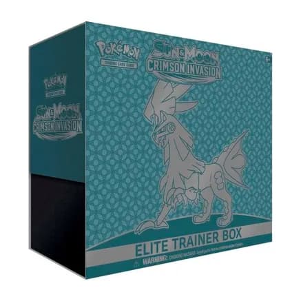 Crimson Invasion Elite Trainer Box — sealed Pokémon TCG product