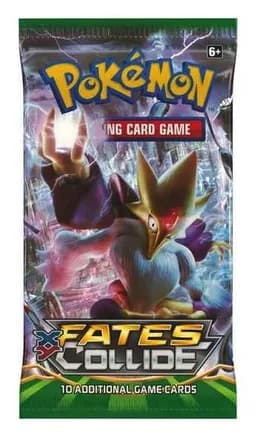 XY Fates Collide Booster Pack — sealed Pokémon TCG product