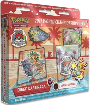 2017 World Championship Deck: Diego Cassiraga (Infinite Force) — sealed Pokémon TCG product