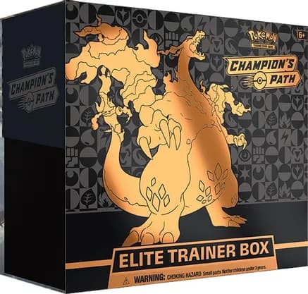 Champion's Path Elite Trainer Box — sealed Pokémon TCG product