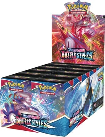 Battle Styles Build & Battle Box Display — sealed Pokémon TCG product