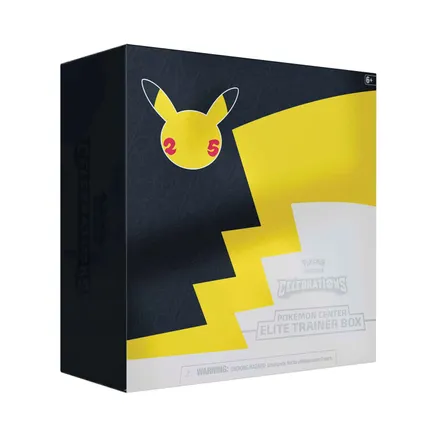 Celebrations Pokemon Center Elite Trainer Box (Exclusive) — sealed Pokémon TCG product