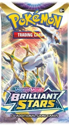 Brilliant Stars Booster Pack — sealed Pokémon TCG product