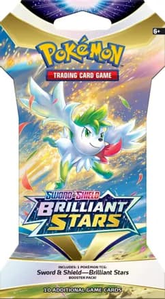Brilliant Stars Sleeved Booster Pack — sealed Pokémon TCG product