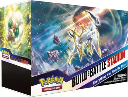 Brilliant Stars Build & Battle Stadium — sealed Pokémon TCG product