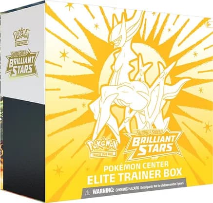 Brilliant Stars Pokemon Center Elite Trainer Box (Exclusive) — sealed Pokémon TCG product