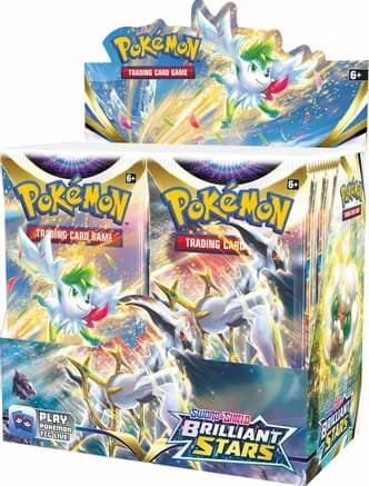 Brilliant Stars Booster Box — sealed Pokémon TCG product