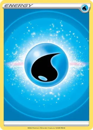 Water Energy (2022 Unnumbered) — sealed Pokémon TCG product