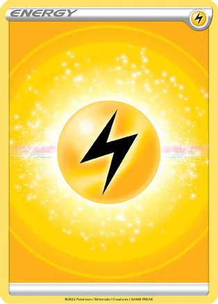 Lightning Energy (2022 Unnumbered) — sealed Pokémon TCG product