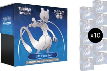 Pokemon GO Elite Trainer Box Case — sealed Pokémon TCG product