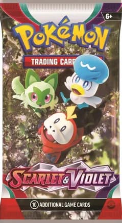 Scarlet & Violet Booster Pack — sealed Pokémon TCG product