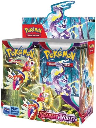 Scarlet & Violet Booster Box — sealed Pokémon TCG product
