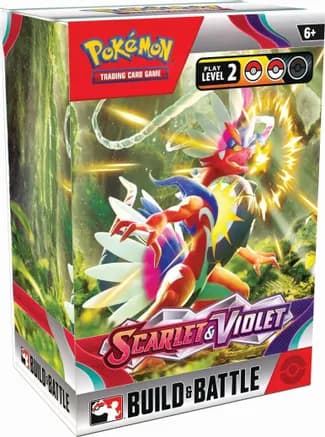 Scarlet & Violet Build & Battle Box — sealed Pokémon TCG product