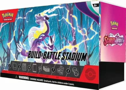 Scarlet & Violet Build & Battle Stadium — sealed Pokémon TCG product