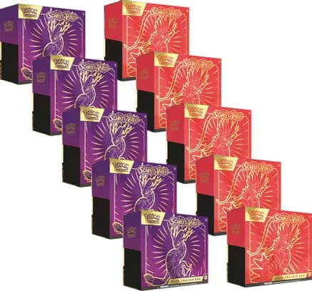 Scarlet & Violet Elite Trainer Box Case — sealed Pokémon TCG product