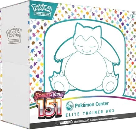 151 Pokemon Center Elite Trainer Box (Exclusive) — sealed Pokémon TCG product