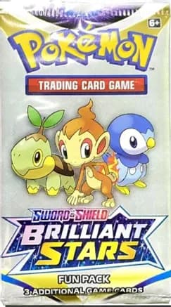 Brilliant Stars Fun Pack — sealed Pokémon TCG product