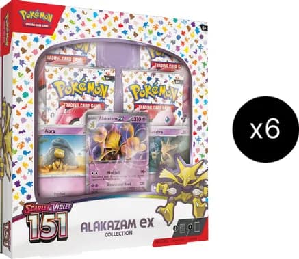 151 Collection Alakazam ex Case — sealed Pokémon TCG product