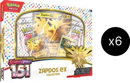 151 Collection Zapdos ex Case — sealed Pokémon TCG product