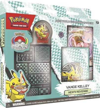 2023 World Championship Deck: Vance Kelley (Mew's Revenge) — sealed Pokémon TCG product