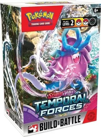 Temporal Forces Build & Battle Box — sealed Pokémon TCG product