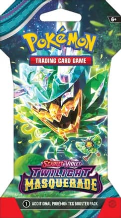 Twilight Masquerade Sleeved Booster Pack — sealed Pokémon TCG product