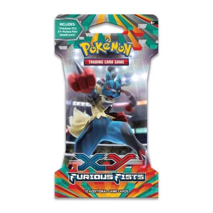 Furious Fists Sleeved Booster Pack — sealed Pokémon TCG product