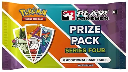 Play! Pokemon Prize Pack Series Four — sealed Pokémon TCG product