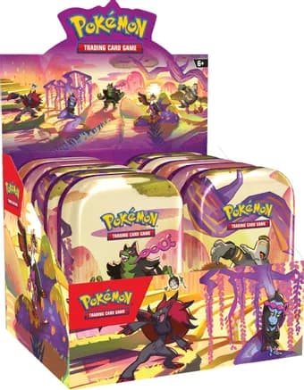 Shrouded Fable Mini Tin Display — sealed Pokémon TCG product