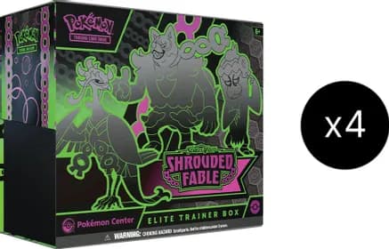 Shrouded Fable Pokemon Center Elite Trainer Box (Exclusive) Case — sealed Pokémon TCG product