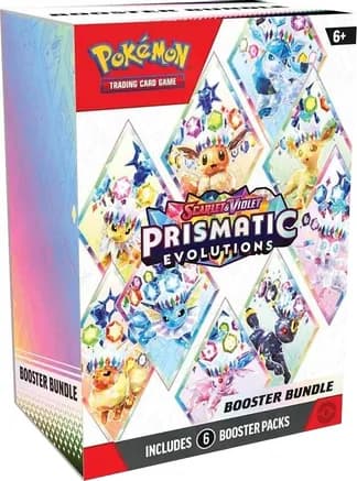 Prismatic Evolutions Booster Bundle — sealed Pokémon TCG product