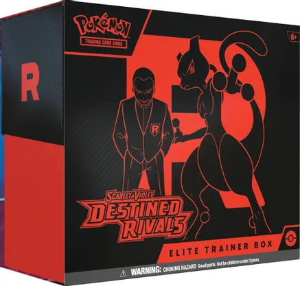 Destined Rivals Elite Trainer Box — sealed Pokémon TCG product