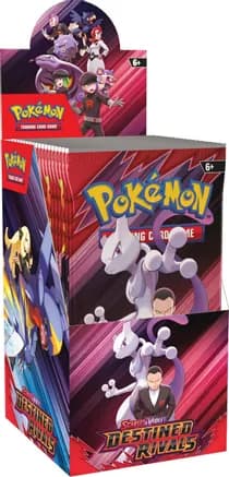 Destined Rivals Half Booster Box — sealed Pokémon TCG product