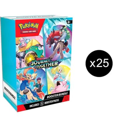 Journey Together Booster Bundle Case — sealed Pokémon TCG product