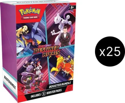 Destined Rivals Booster Bundle Case — sealed Pokémon TCG product