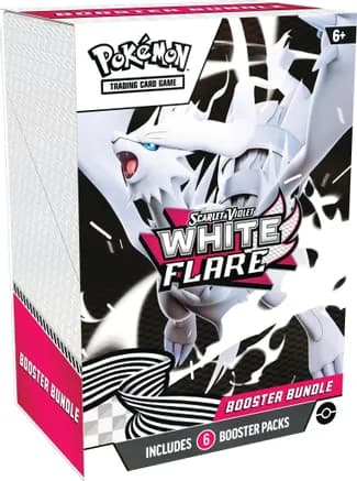 White Flare Booster Bundle — sealed Pokémon TCG product