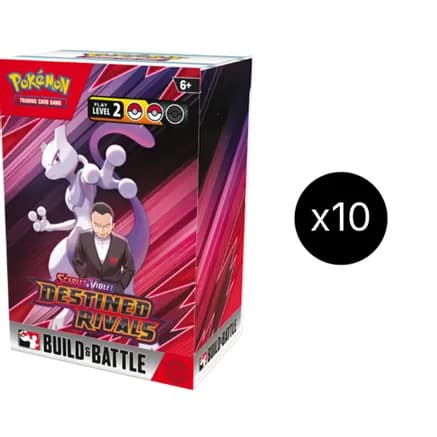 Destined Rivals Build & Battle Box Display — sealed Pokémon TCG product