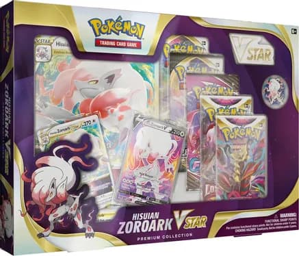 Hisuian Zoroark VSTAR Premium Collection (International Version) — sealed Pokémon TCG product