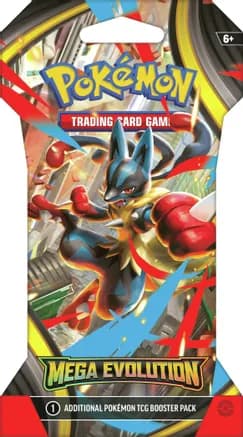 Mega Evolution Sleeved Booster Pack — sealed Pokémon TCG product